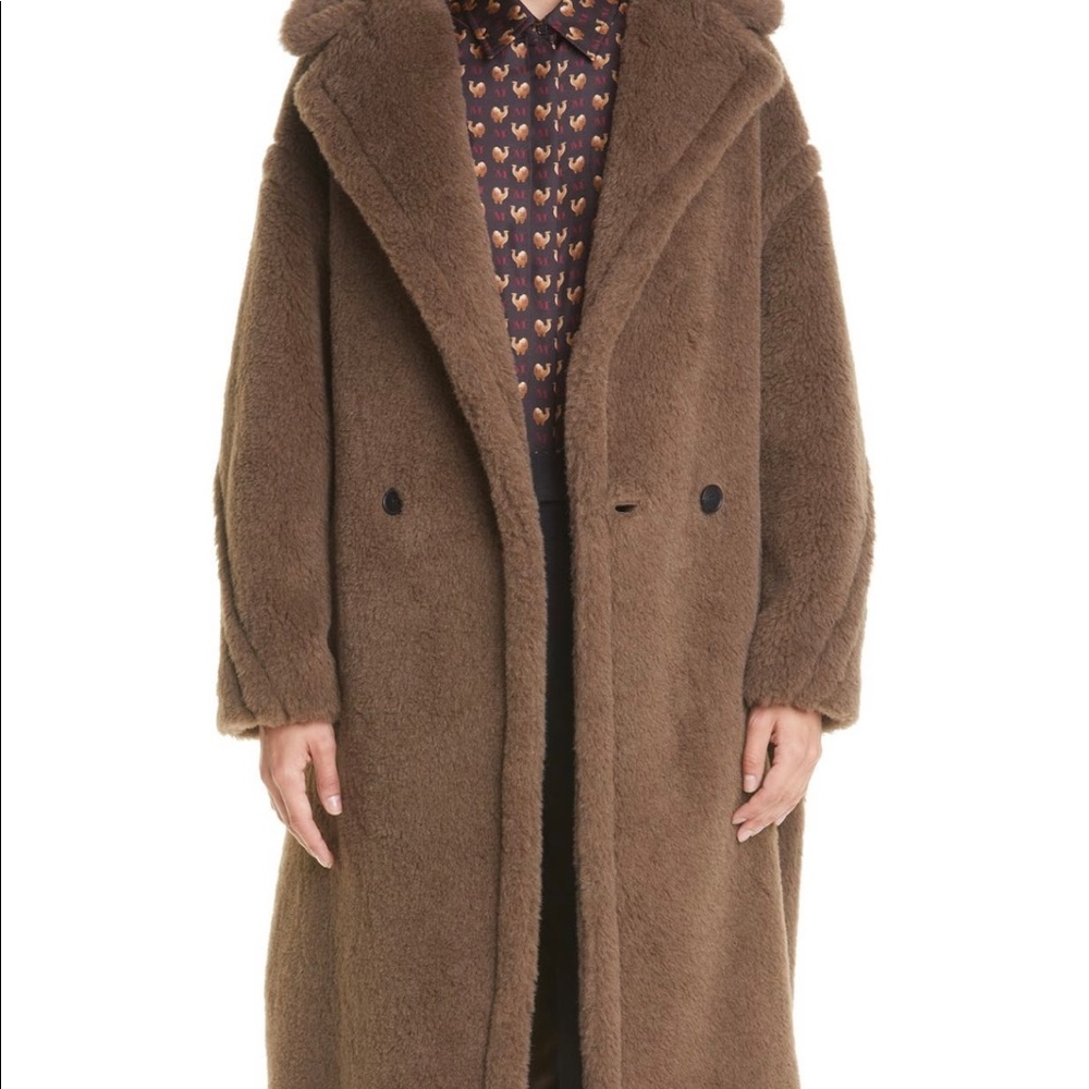 Max Mara Tedgirl Faux Fur Coat